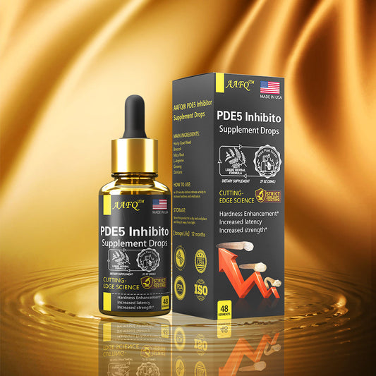AAFQ® PDE5 Inhibitor Supplement Drops[⏰Free shipping on 6 bottles to your home, limited time offer best 4 days!]